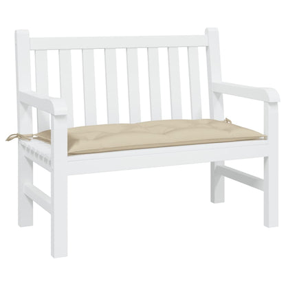 Garden Bench Cushion Beige 39.4"x19.7"x2.8" Oxford Fabric