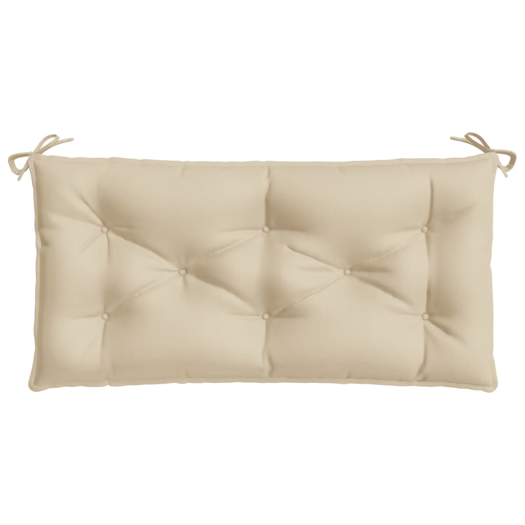 Garden Bench Cushion Beige 39.4"x19.7"x2.8" Oxford Fabric