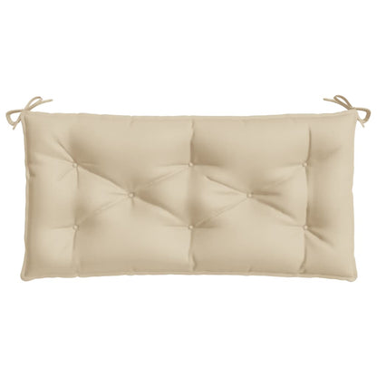 Garden Bench Cushion Beige 39.4"x19.7"x2.8" Oxford Fabric