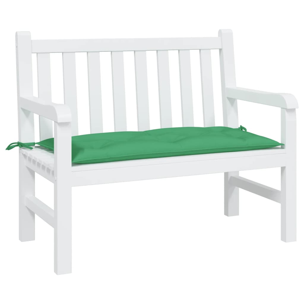 Garden Bench Cushion Green 39.4"x19.7"x2.8" Oxford Fabric