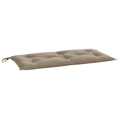 Garden Bench Cushion Taupe 39.4"x19.7"x2.8" Oxford Fabric
