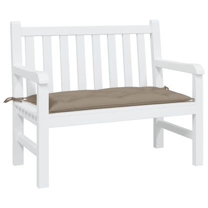 Garden Bench Cushion Taupe 39.4"x19.7"x2.8" Oxford Fabric