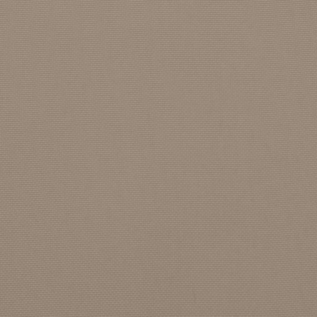 Garden Bench Cushion Taupe 39.4"x19.7"x2.8" Oxford Fabric