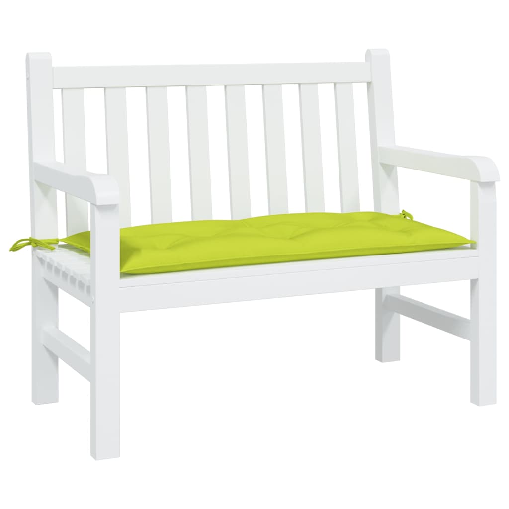 Garden Bench Cushion Bright Green 39.4"x19.7"x2.8" Oxford Fabric