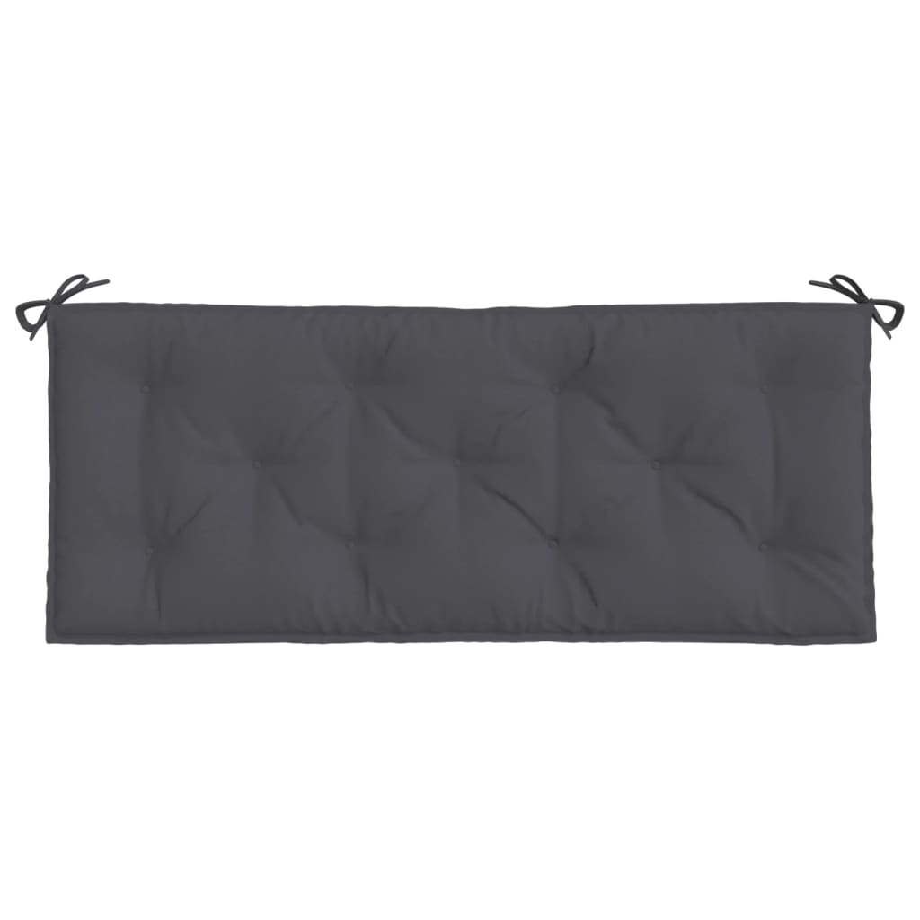 Garden Bench Cushion Anthracite 47.2"x19.7"x2.8" Oxford Fabric