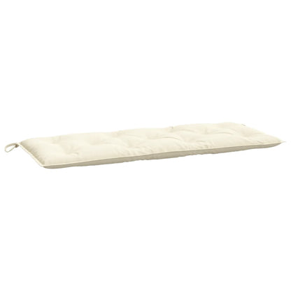 Garden Bench Cushion Cream White 47.2"x19.7"x2.8" Oxford Fabric