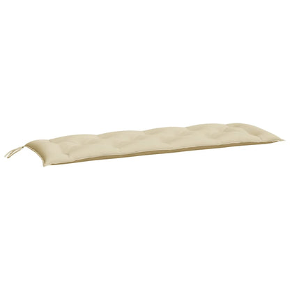 Garden Bench Cushion Beige 59.1"x19.7"x2.8" Oxford Fabric