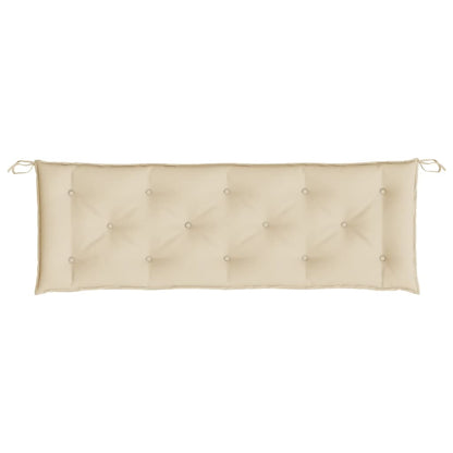 Garden Bench Cushion Beige 59.1"x19.7"x2.8" Oxford Fabric