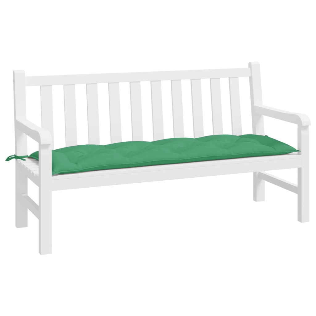 Garden Bench Cushion Green 59.1"x19.7"x2.8" Oxford Fabric