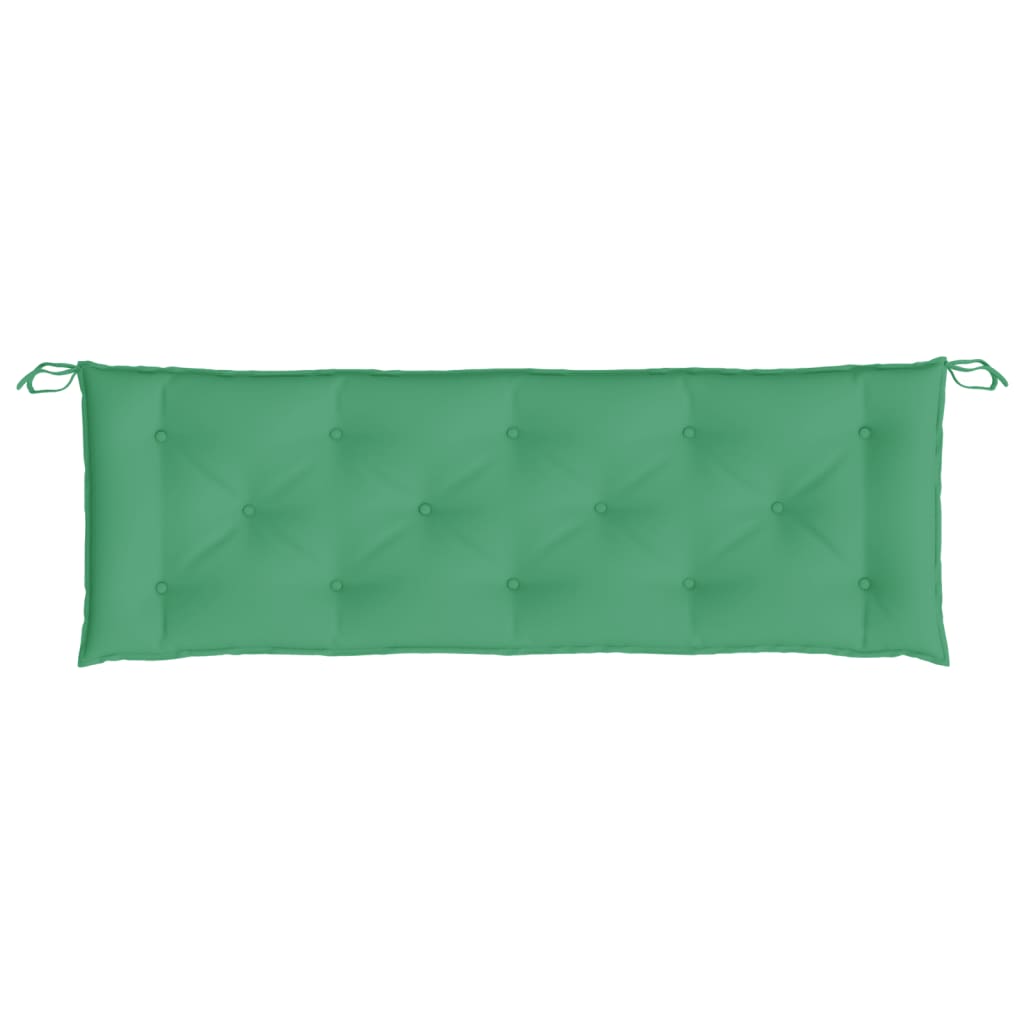 Garden Bench Cushion Green 59.1"x19.7"x2.8" Oxford Fabric