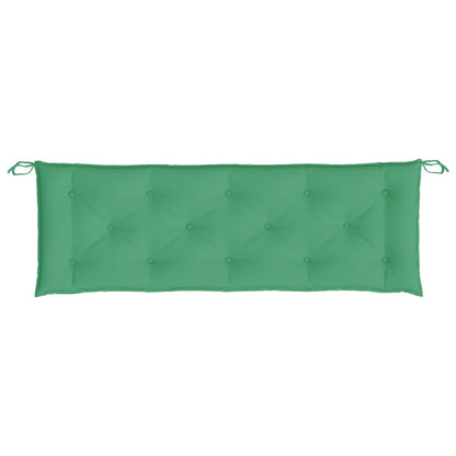 Garden Bench Cushion Green 59.1"x19.7"x2.8" Oxford Fabric