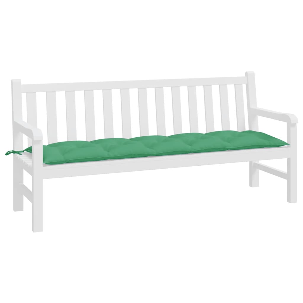 Garden Bench Cushion Green 70.9"x19.7"x2.8" Oxford Fabric