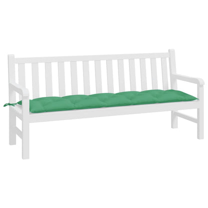 Garden Bench Cushion Green 70.9"x19.7"x2.8" Oxford Fabric