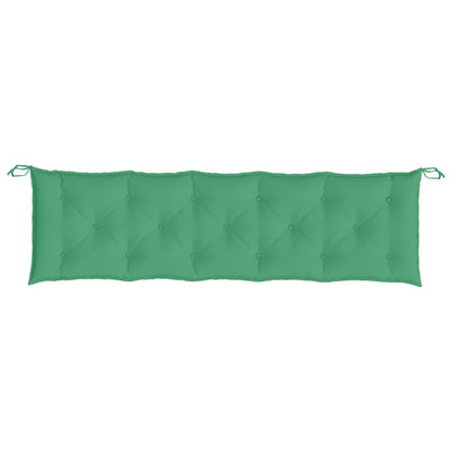 Garden Bench Cushion Green 70.9"x19.7"x2.8" Oxford Fabric