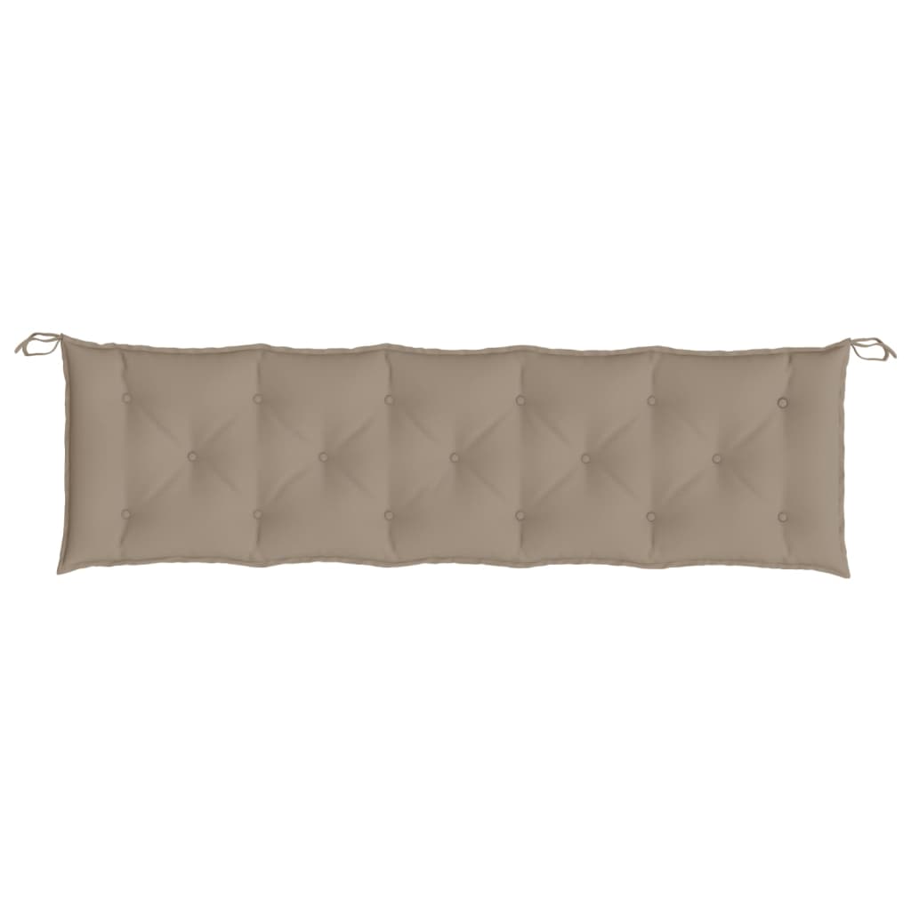 Garden Bench Cushion Taupe 70.9"x19.7"x2.8" Oxford Fabric