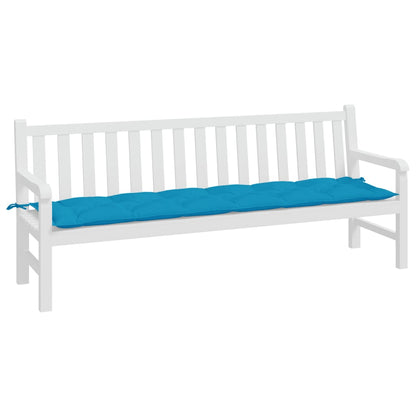 Garden Bench Cushion Light Blue 78.7"x19.7"x2.8" Oxford Fabric