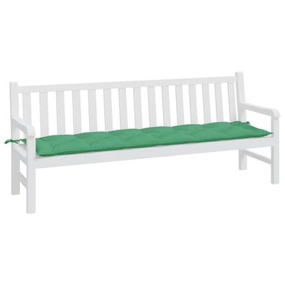 Garden Bench Cushion Green 78.7"x19.7"x2.8" Oxford Fabric