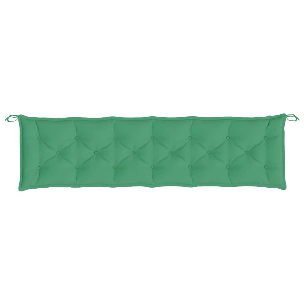Garden Bench Cushion Green 78.7"x19.7"x2.8" Oxford Fabric