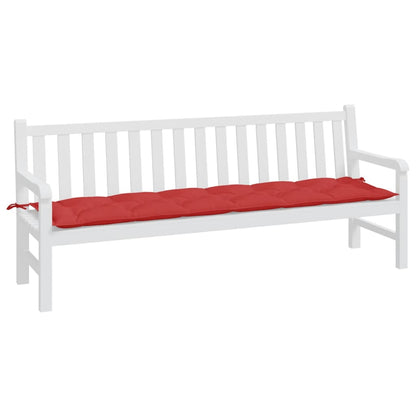 Garden Bench Cushion Red 78.7"x19.7"x2.8" Oxford Fabric