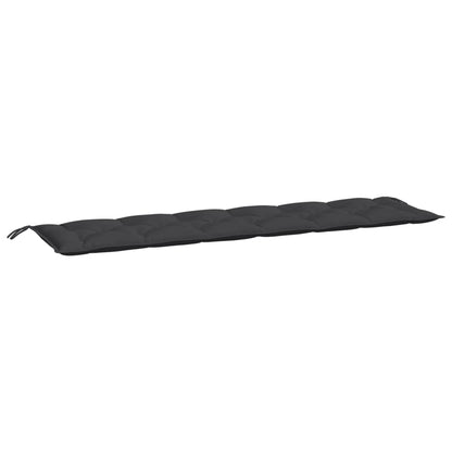Garden Bench Cushion Black 78.7"x19.7"x2.8" Oxford Fabric