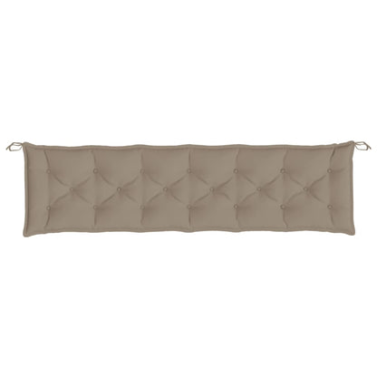Garden Bench Cushion Taupe 78.7"x19.7"x2.8" Oxford Fabric