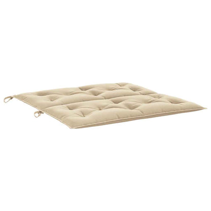 Garden Bench Cushion Beige 39.4"x(19.7"+19.7")x2.8" Oxford Fabric