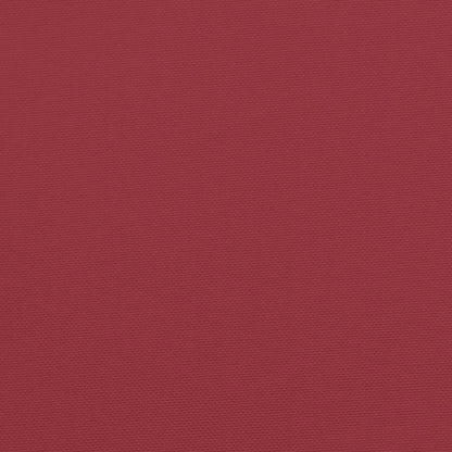 Garden Bench Cushion Wine Red 39.4"x(19.7"+19.7")x2.8" Oxford Fabric