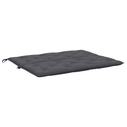Garden Bench Cushion Anthracite 47.2"x(19.7"+19.7")x2.8" Oxford Fabric