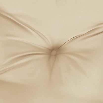 Garden Bench Cushion Beige 47.2"x(19.7"+19.7")x2.8" Oxford Fabric