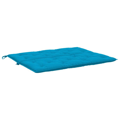 Garden Bench Cushion Light Blue 47.2"x(19.7"+19.7")x2.8" Oxford Fabric