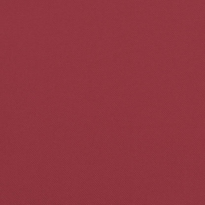 Garden Bench Cushion Wine Red 47.2"x(19.7"+19.7")x2.8" Oxford Fabric