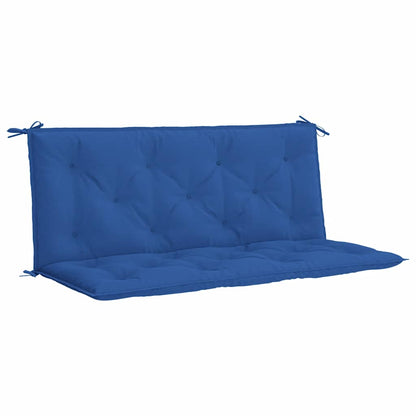Garden Bench Cushion Blue 47.2"x(19.7"+19.7")x2.8" Oxford Fabric