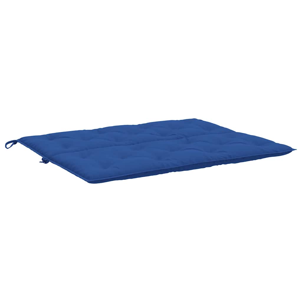 Garden Bench Cushion Blue 47.2"x(19.7"+19.7")x2.8" Oxford Fabric