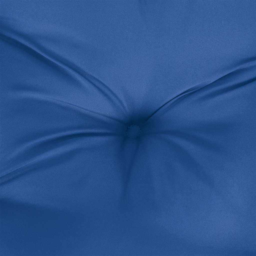 Garden Bench Cushion Blue 47.2"x(19.7"+19.7")x2.8" Oxford Fabric