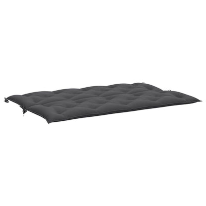 Garden Bench Cushion Anthracite 59.1"x(19.7"+19.7")x2.8" Oxford Fabric