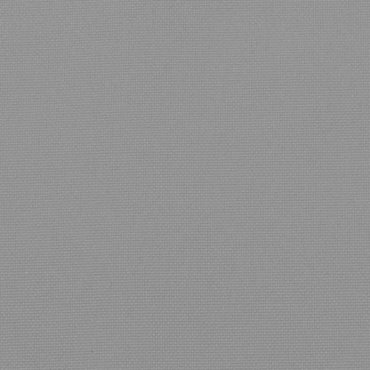 Garden Bench Cushion Gray 59.1"x(19.7"+19.7")x2.8" Oxford Fabric