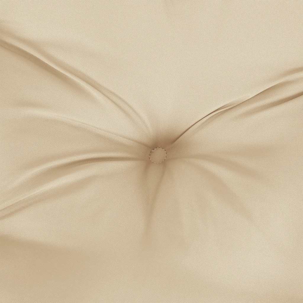 Garden Bench Cushion Beige 59.1"x(19.7"+19.7")x2.8" Oxford Fabric