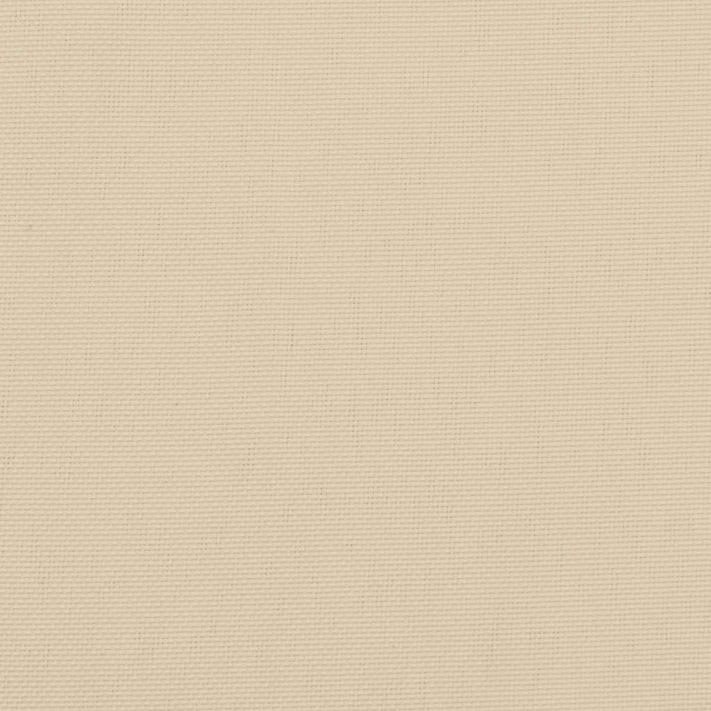 Garden Bench Cushion Beige 59.1"x(19.7"+19.7")x2.8" Oxford Fabric