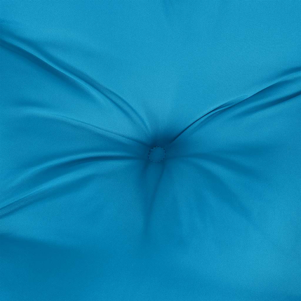 Garden Bench Cushion Light Blue 59.1"x(19.7"+19.7")x2.8" Oxford Fabric