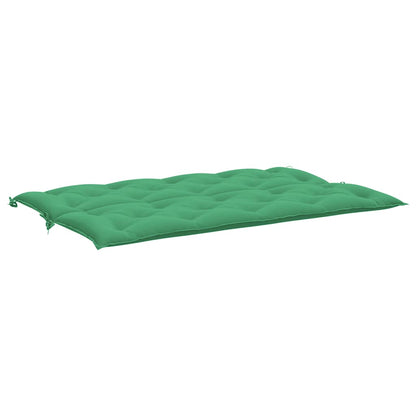 Garden Bench Cushion Green 59.1"x(19.7"+19.7")x2.8" Oxford Fabric