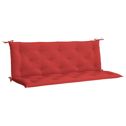 Garden Bench Cushion Red 59.1"x(19.7"+19.7")x2.8" Oxford Fabric