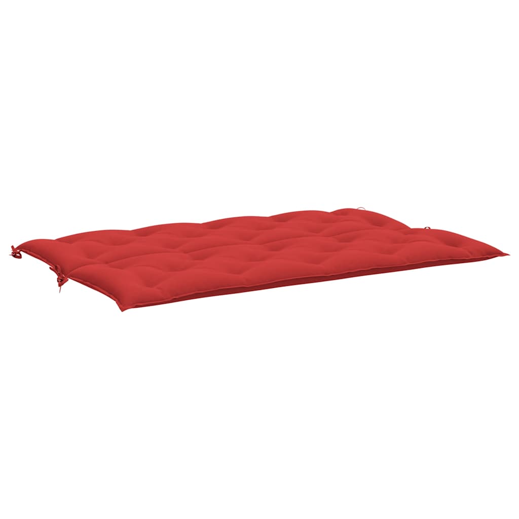 Garden Bench Cushion Red 59.1"x(19.7"+19.7")x2.8" Oxford Fabric