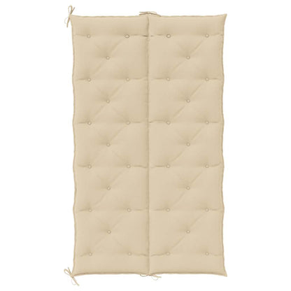 Garden Bench Cushion Beige 70.9"x(19.7"+19.7")x2.8" Oxford Fabric