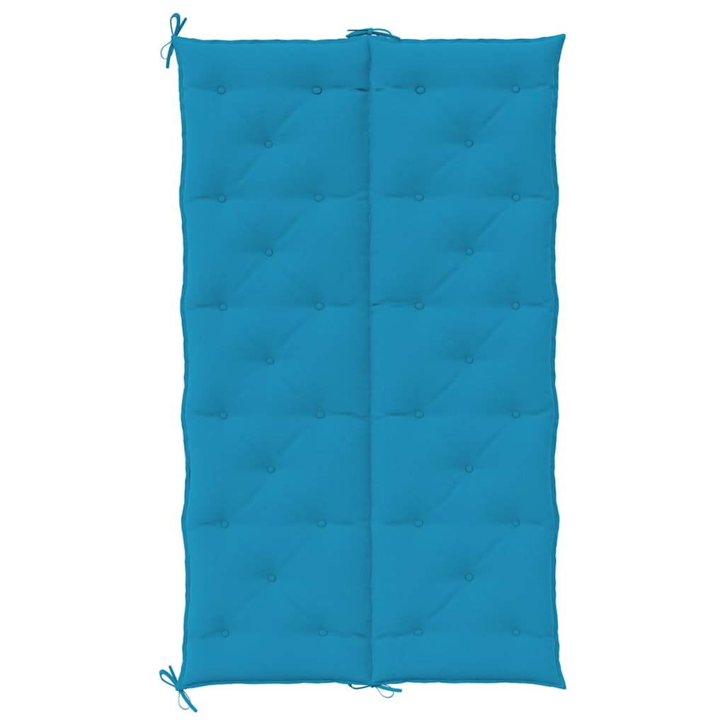 Garden Bench Cushion Light Blue 70.9"x(19.7"+19.7")x2.8" Oxford Fabric