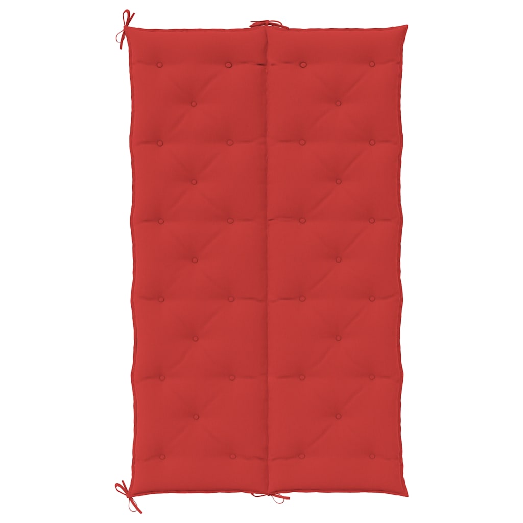 Garden Bench Cushion Red 70.9"x(19.7"+19.7")x2.8" Oxford Fabric