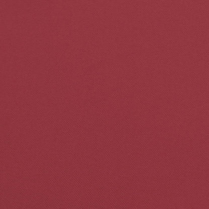 Garden Bench Cushion Wine Red 70.9"x(19.7"+19.7")x2.8" Oxford Fabric