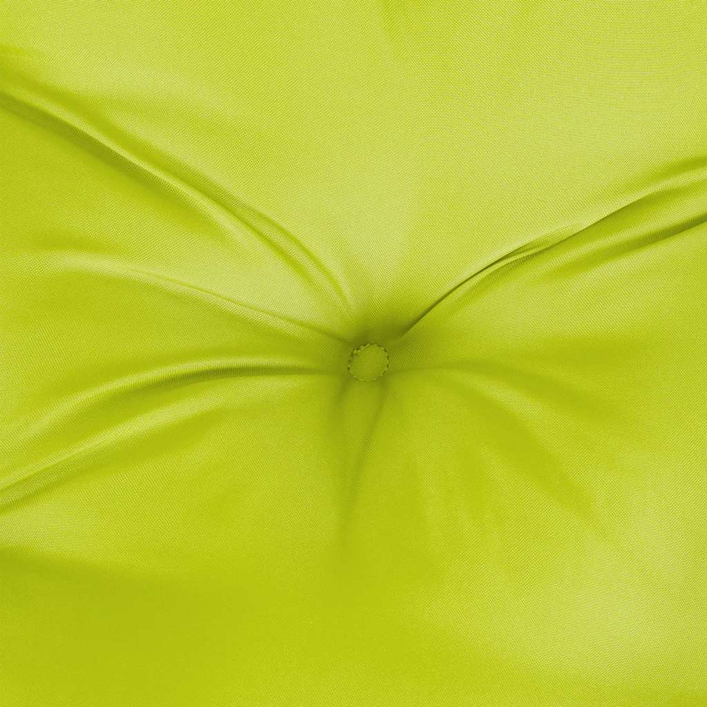 Garden Bench Cushion Bright Green 70.9"x(19.7"+19.7")x2.8" Oxford Fabric