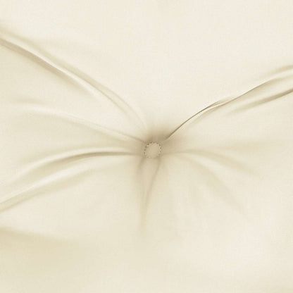 Garden Bench Cushion Cream White 78.7"x(19.7"+19.7")x2.8" Oxford Fabric