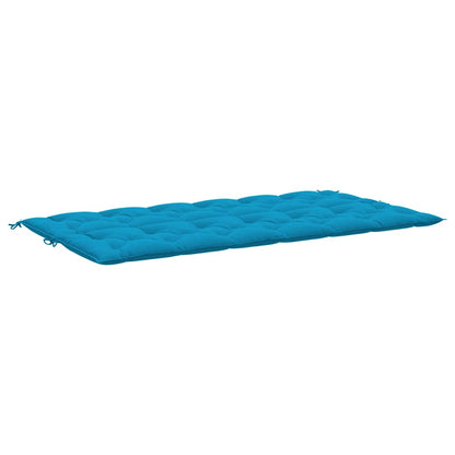 Garden Bench Cushion Light Blue 78.7"x(19.7"+19.7")x2.8" Oxford Fabric