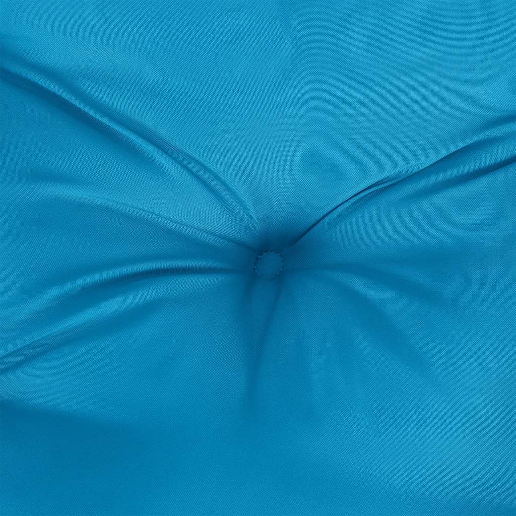 Garden Bench Cushion Light Blue 78.7"x(19.7"+19.7")x2.8" Oxford Fabric